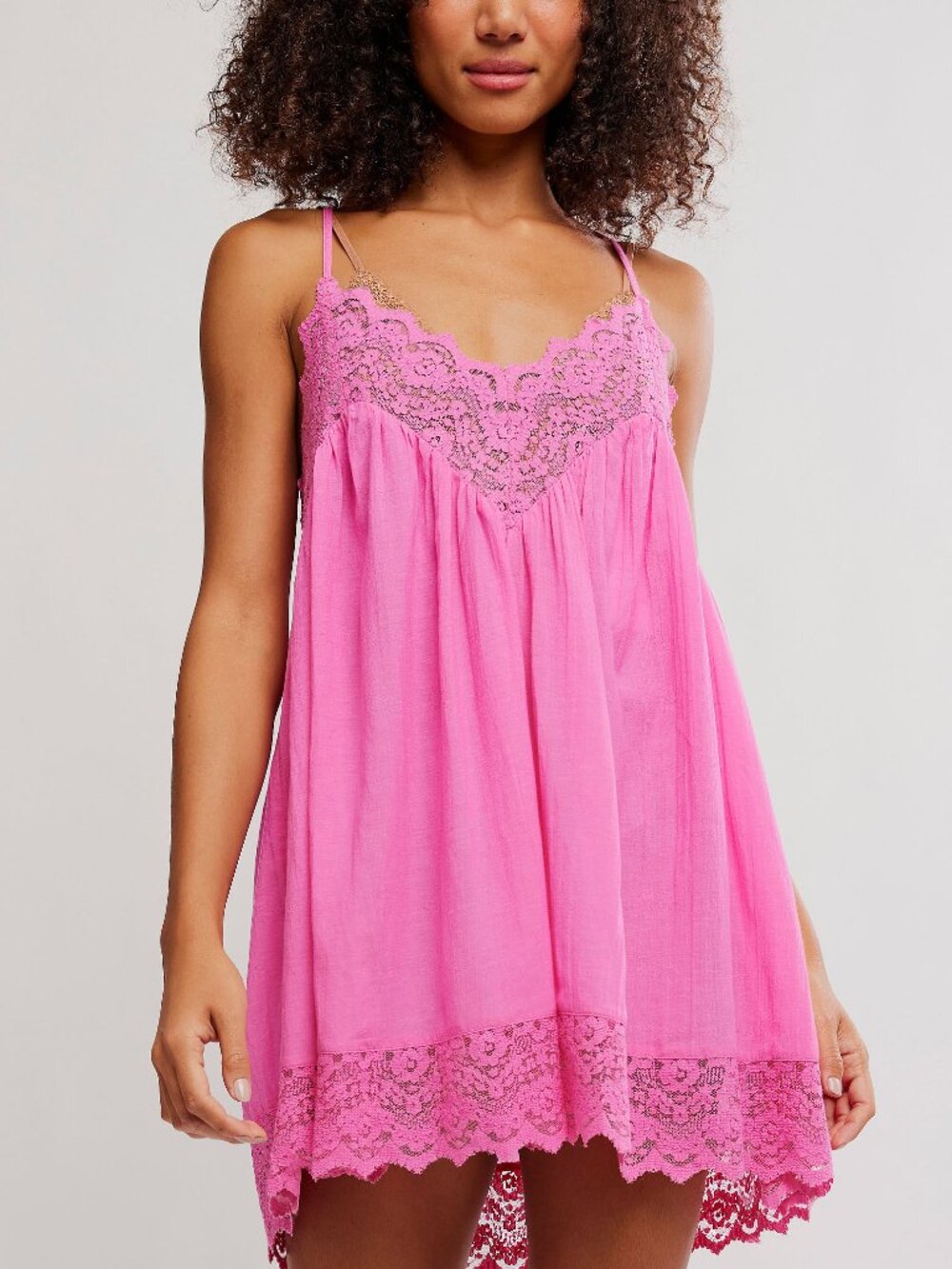 🆕 FREE PEOPLE Fiona Mini Slip Dress / Dream Pop